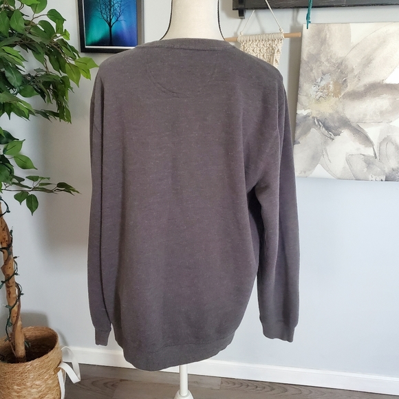 IZOD advantage fleece crewneck sweatshirt L - Picture 3 of 6